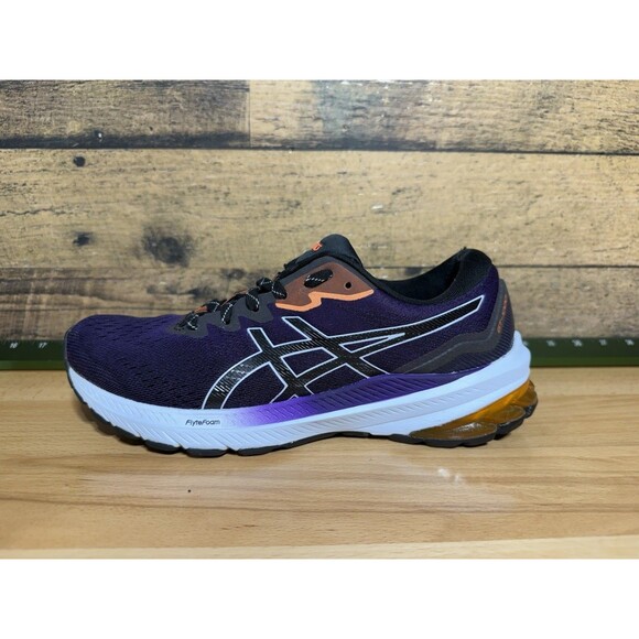 Asics Womens GT 1000 11 1012B388 Black Purple Running Shoes Sneakers Size 10 /42 - Picture 3 of 13